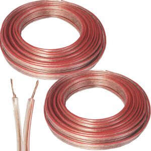 Loops 20m Speaker Cable 0.75mm 19 AWG Car HiFi Audio Wire Reel CCA Loud Surround Sound Loops 20m Speaker Cable 0.75mm 19 AWG Car HiFi Audio Wire Reel CCA Loud Surround Sound