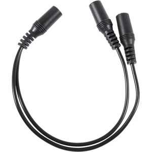 Tlily 28cm 3.5mm Female to Dual Female Y Splitter Stereo Audio Cable Black Tlily 28cm 3.5mm Female to Dual Female Y Splitter Stereo Audio Cable Black
