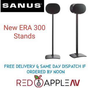 SANUS WSSE32 Speaker Stands for Sonos Era 300 Black Pair SANUS WSSE32 Speaker Stands for Sonos Era 300 Black Pair