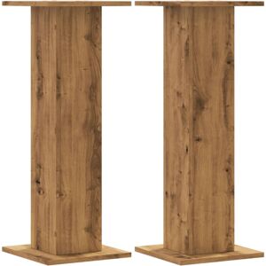 (oak, 30 x 30 x 80 cm) vidaXL Speaker Stands Living Room Speaker Floor Stand 2 p (oak, 30 x 30 x 80 cm) vidaXL Speaker Stands Living Room Speaker Floor Stand 2 p