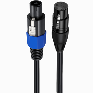 Unbranded Speakon male to XLR female Speakon Male to XLR Female Audio Cable Unbranded Speakon male to XLR female Speakon Male to XLR Female Audio Cable