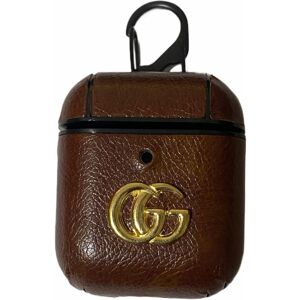 Unbranded Leather Skin PU Case For Apple Airpods 1 2 1st 2nd Gen Earphones GUCCI Unbranded Leather Skin PU Case For Apple Airpods 1 2 1st 2nd Gen Earphones GUCCI