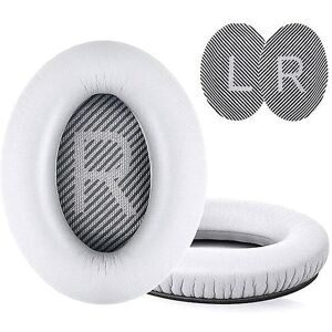 Unbranded (White) Ear Pads For Bose Quietcomfort - Qc/qc25/qc15/ae2 Headphones Unbranded (White) Ear Pads For Bose Quietcomfort - Qc/qc25/qc15/ae2 Headphones
