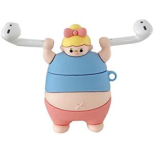 Unbranded (As show, One size) Compatible with Airpods 1/2 headphone case (pink little girl Unbranded (As show, One size) Compatible with Airpods 1/2 headphone case (pink little girl