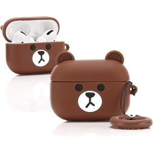 Unbranded (As show, One size) (Little Brown Bear) Silicone Airpods Pro Cover Cute Funny Co Unbranded (As show, One size) (Little Brown Bear) Silicone Airpods Pro Cover Cute Funny Co
