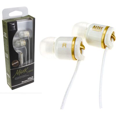 Altec Lansing Muzx Core Earphones Noise-Isolating Ultimate Sound SnugFit with Mic (4 Pole) Altec Lansing Muzx Core Earphones Noise-Isolating Ultimate Sound SnugFit with Mic (4 Pole)