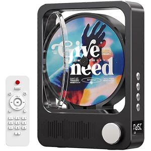 Unbranded For Portable Bluetooth Desktop Cd Player Speaker Hifi Stereo Sound Player With R Unbranded For Portable Bluetooth Desktop Cd Player Speaker Hifi Stereo Sound Player With R