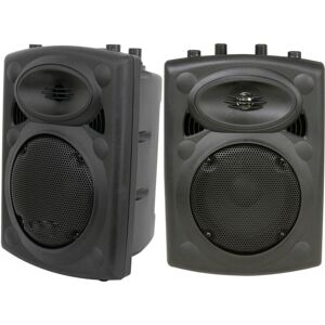 Loops Pair of 200W 8" Passive Moulded Speaker Shock Proof 8 Ohm Night Club Speakon Loops Pair of 200W 8" Passive Moulded Speaker Shock Proof 8 Ohm Night Club Speakon