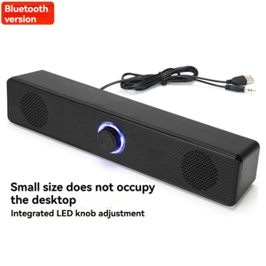 Kopinma PC Soundbar Wireless Bluetooth Speaker USB Powered for TV Pc Laptop Gaming Home Kopinma PC Soundbar Wireless Bluetooth Speaker USB Powered for TV Pc Laptop Gaming Home
