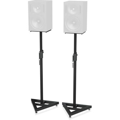 Behringer SM5002 Heavy-Duty Adjustable Speaker Stands Floor Pair - Uni Behringer SM5002 Heavy-Duty Adjustable Speaker Stands Floor Pair - Uni