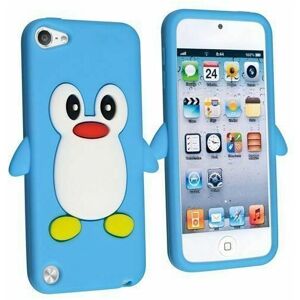 (Blue) Ameego 3D Penguin Silicone Gel Case Cover For iPod Touch 5th Generation (Blue) Ameego 3D Penguin Silicone Gel Case Cover For iPod Touch 5th Generation