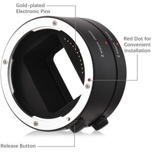 Unbranded Auto Focus Automatic Extension Tubes 12mm + 24mm Z Mount Macro Photography Tube Unbranded Auto Focus Automatic Extension Tubes 12mm + 24mm Z Mount Macro Photography Tube