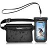 ivoler Waterproof Pouch Bag + Phone Case, Waterproof Case Dry Bag for Beach,Swim