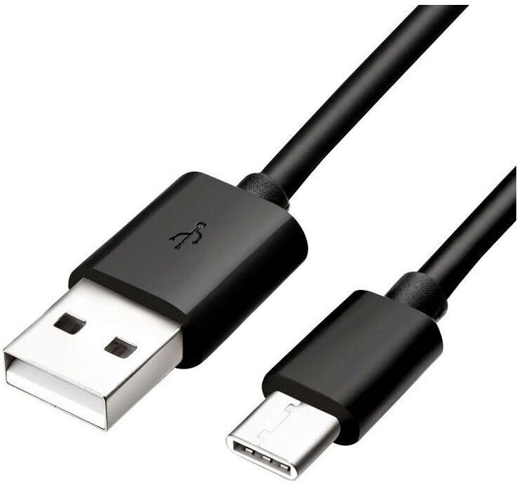 Hellfire Trading For Samsung Galaxy S10 Black USB Power Charger Cable Cord Lead