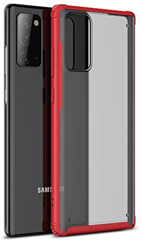 (Red) TECHGEAR Samsung Galaxy Note 20 Case [Fusion FX Case] Slim & Light, Tough,