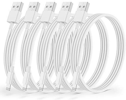 UIIZIBVKJZ Lightning Cable Iphone Charger Apple USB Fast Phone Charging Lead 1M