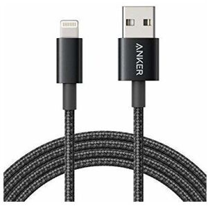 Anker 6ft Nylon Lightning Cable - iPhone Charger - MFi Certified Anker 6ft Nylon Lightning Cable - iPhone Charger - MFi Certified