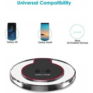 Ranpo Fast Qi Wireless Charger Dock Charging Pad For Samsung Galaxy Ranpo Fast Qi Wireless Charger Dock Charging Pad For Samsung Galaxy