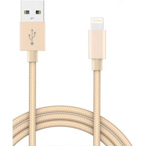 Unbranded (Gold, 1m) Heavy Duty Braided Lightning USB Charger Cable For iPhone Unbranded (Gold, 1m) Heavy Duty Braided Lightning USB Charger Cable For iPhone