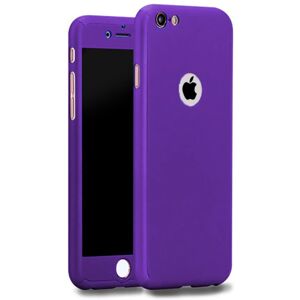 Unbranded (Purple, For Apple iPhone SE 2016) Hybrid 360° Shockproof Case Tempered Glass Co Unbranded (Purple, For Apple iPhone SE 2016) Hybrid 360° Shockproof Case Tempered Glass Co
