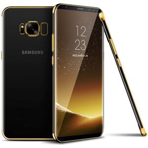 Unbranded (Gold, For Samsung Galaxy S8) Luxury Ultra Slim Shockproof Silicone Clear Case C Unbranded (Gold, For Samsung Galaxy S8) Luxury Ultra Slim Shockproof Silicone Clear Case C