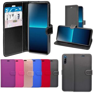 (Rose Gold) For Sony Xperia L4 Wallet Flip PU Leather Pouch Case Cover (Rose Gold) For Sony Xperia L4 Wallet Flip PU Leather Pouch Case Cover