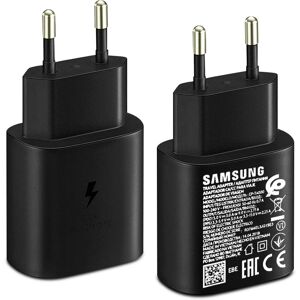 USB-C AC Adapter Charger 25W Fast Charge- Original Samsung Black USB-C AC Adapter Charger 25W Fast Charge- Original Samsung Black