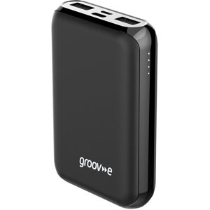 Groov-e Portable Power Charger 10000mAh Powerbank - Black Groov-e Portable Power Charger 10000mAh Powerbank - Black