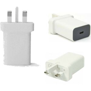 Official Google TC G1000-UK 18W Type C 3 Pin UK Mains Charger Head Only No Cable Official Google TC G1000-UK 18W Type C 3 Pin UK Mains Charger Head Only No Cable