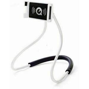 Unbranded (White) Universal 360 Flexible Lazy Neck Hanging Bed Mobile Phone Holder Mount S Unbranded (White) Universal 360 Flexible Lazy Neck Hanging Bed Mobile Phone Holder Mount S