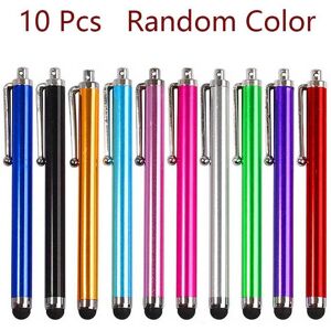 Unbranded (10pcs(Random Color?) 10X Metal Universal Stylus Pen Touch Screen Unbranded (10pcs(Random Color?) 10X Metal Universal Stylus Pen Touch Screen