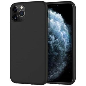 (Black) Case For Apple iPhone 13 Pro Max Plain Silicone Gel Phone Cover (Black) Case For Apple iPhone 13 Pro Max Plain Silicone Gel Phone Cover