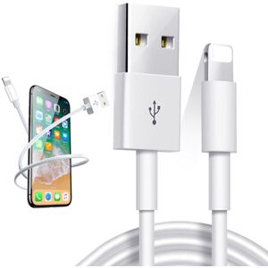 Unbranded 1.6m Apple iPhone Lightning Cable USB-A to Lightning for iPhone 13/12/11/XR - Da Unbranded 1.6m Apple iPhone Lightning Cable USB-A to Lightning for iPhone 13/12/11/XR - Da