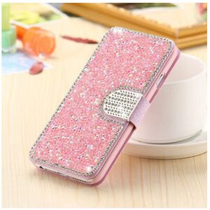 Unbranded (PINK, FOR IPHONE 5/5S/SE) Bling Rhinestone Diamond PU Leather Flip Wallet Case Unbranded (PINK, FOR IPHONE 5/5S/SE) Bling Rhinestone Diamond PU Leather Flip Wallet Case