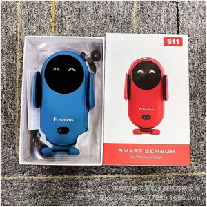 Unbranded (Blue) Smart Car Wireless Charger Phone Holder Smart Automatic Sensor Car Phone Unbranded (Blue) Smart Car Wireless Charger Phone Holder Smart Automatic Sensor Car Phone