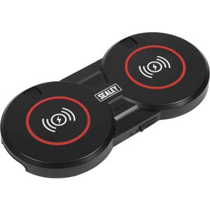 Loops 5V-1A Double Wireless Charging Base - For ys95292 & ys05293 Inspection Lights Loops 5V-1A Double Wireless Charging Base - For ys95292 & ys05293 Inspection Lights