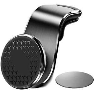 GreenZech (Black) Car Phone Holder Aluminum Alloy 360 Magnetic Stand Air Vent Clip GreenZech (Black) Car Phone Holder Aluminum Alloy 360 Magnetic Stand Air Vent Clip