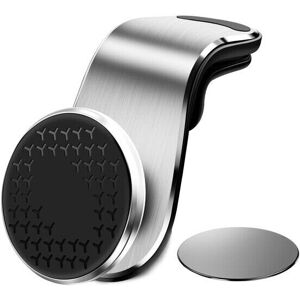 GreenZech (Silver) Car Phone Holder Aluminum Alloy 360 Magnetic Stand Air Vent Clip GreenZech (Silver) Car Phone Holder Aluminum Alloy 360 Magnetic Stand Air Vent Clip