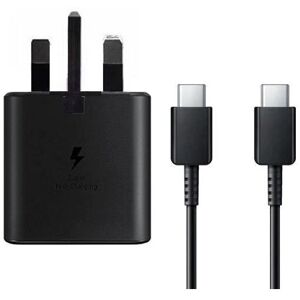 Unbranded Samsung Galaxy S21 5G 25W Super Fast Charger USB-C Plug + Cable (EP-TA800UBE+EP- Unbranded Samsung Galaxy S21 5G 25W Super Fast Charger USB-C Plug + Cable (EP-TA800UBE+EP-