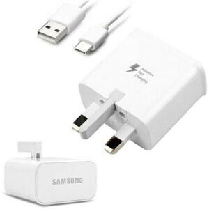 Unbranded Samsung Galaxy A52s 5G S20 FE M22 M40 Fast Charger Plug & Type-C Cable Unbranded Samsung Galaxy A52s 5G S20 FE M22 M40 Fast Charger Plug & Type-C Cable