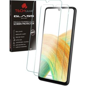 2 Pack TECHGEAR GLASS Edition Compatible with Samsung Galaxy A33 5G, Tempered Gl 2 Pack TECHGEAR GLASS Edition Compatible with Samsung Galaxy A33 5G, Tempered Gl