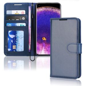 TECHGEAR Leather Wallet Case for Oppo Find X5 Pro 5G, Flip Protective Case Cover TECHGEAR Leather Wallet Case for Oppo Find X5 Pro 5G, Flip Protective Case Cover