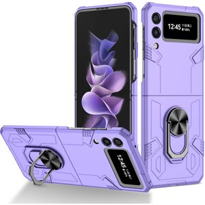 amhello (Purple) Magnetic Ring Stand Case PC ShockProof Cover for Samsung Galaxy Z Flip amhello (Purple) Magnetic Ring Stand Case PC ShockProof Cover for Samsung Galaxy Z Flip