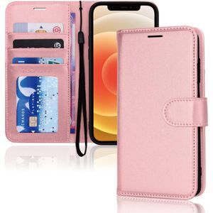 TECHGEAR iPhone 12 / iPhone 12 Pro Leather Wallet Case, Flip Protective Case Cov