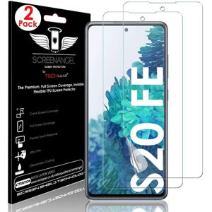 TECHGEAR [2 Pack Screen Protector fits Samsung Galaxy S20 FE [Screen Angel Editi TECHGEAR [2 Pack Screen Protector fits Samsung Galaxy S20 FE [Screen Angel Editi