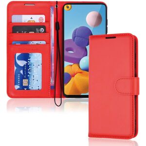 TECHGEAR Galaxy A21s Leather Wallet Case, Flip Protective Case Cover with Wallet TECHGEAR Galaxy A21s Leather Wallet Case, Flip Protective Case Cover with Wallet