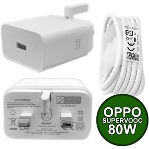 Oppo VCB8JAYH SuperVooc 80W Charger - Fast USB-C Charging Oppo VCB8JAYH SuperVooc 80W Charger - Fast USB-C Charging