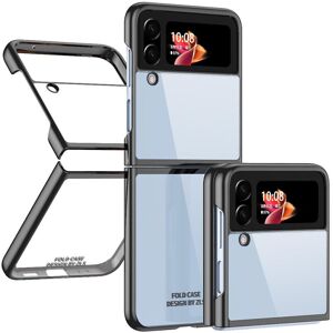 Unbranded (Black) Clear Phone Case Luxury Transparent Slim Cover For Samsung Galaxy Z Flip Unbranded (Black) Clear Phone Case Luxury Transparent Slim Cover For Samsung Galaxy Z Flip