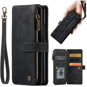 Unbranded (Black, Samsung Z Fold4 5G) Leather Phone Case Magnetic Wallet Phone Cover For S Unbranded (Black, Samsung Z Fold4 5G) Leather Phone Case Magnetic Wallet Phone Cover For S