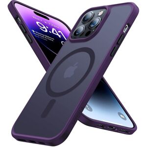 Unbranded (Purple, iPhone14 Plus) Magnetic Phone Case Translucent Matte Protective Case Fo Unbranded (Purple, iPhone14 Plus) Magnetic Phone Case Translucent Matte Protective Case Fo